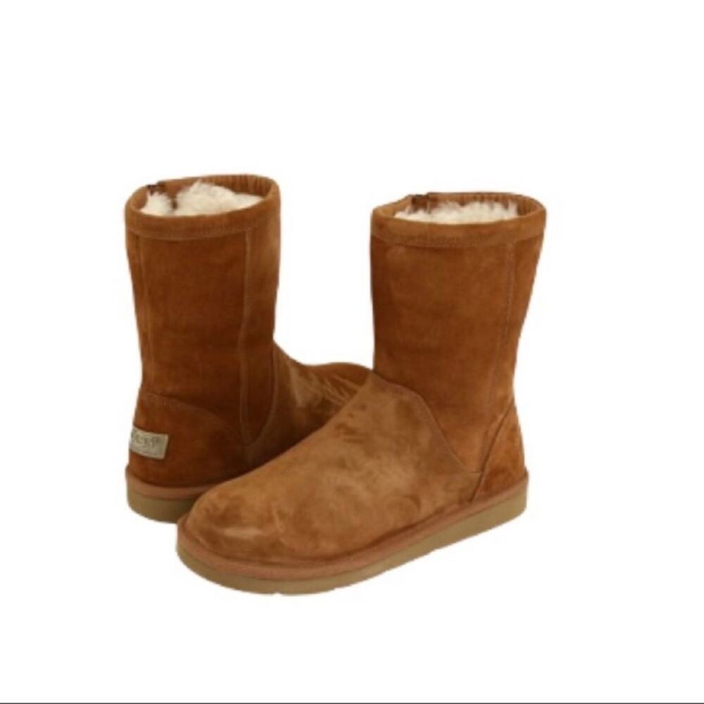 UGG Roslynn Suede Tan Chestnut Boots Size 6